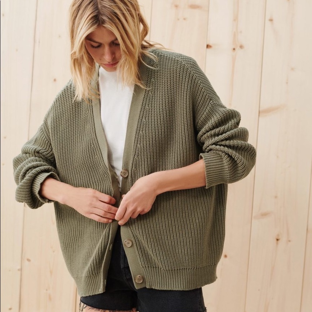 Jenni Kayne Cotton Cocoon Sage XS